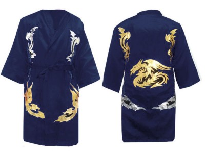 Vestaglia da Boxe Muay Thai Kanong : 201-Blu navy