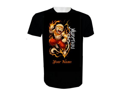 Maglietta Muay Thai con Nome Personalizzato : KNTSHCUST-024