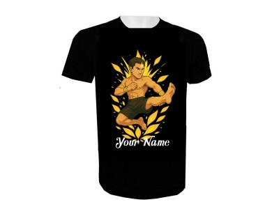 Maglietta Muay Thai con Nome Personalizzato : KNTSHCUST-026