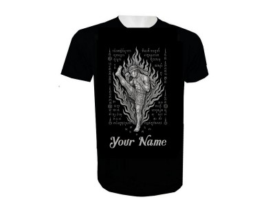 Maglietta Muay Thai con Nome Personalizzato : KNTSHCUST-030