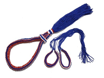 Set Mongkol e Prajead fascia Muay Thai Bambino : ROSSO-BLU-BIANCO