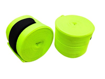 Fasce da Muay Thai Boxe Kanong (Elastiche) : Verde lime