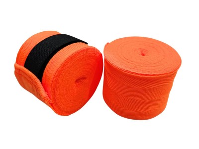Fasce da Muay Thai Boxe Kanong (Elastiche) : Arancione