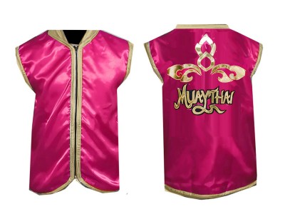 Giacca Cornerman Muay Thai Kanong : KNCMJ-121-Rosa