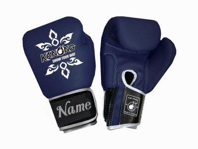 Guanti Muay Thai in vera pelle personalizzati : KNGCUST-R-427