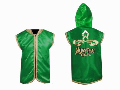 Felpe con cappuccio Muay Thai : KNHOD-121-Verde
