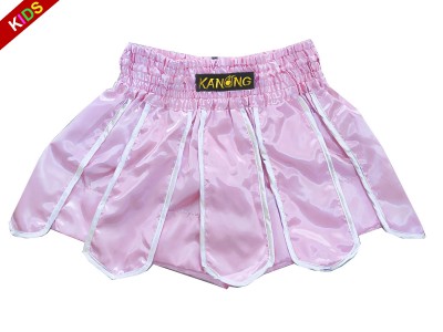 Pantaloncini Kick boxing Bambino KANONG : KNS-139-Rosa-K