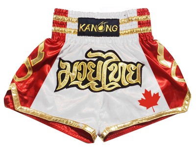 Pantaloncini Kick boxing personalizzati : KNSCUST-1261-Canada