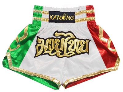 Pantaloncini Kick boxing personalizzati : KNSCUST-1261-Italia