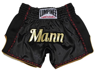 Pantaloncini Kick boxing personalizzati : KNSCUST-1271-Nero