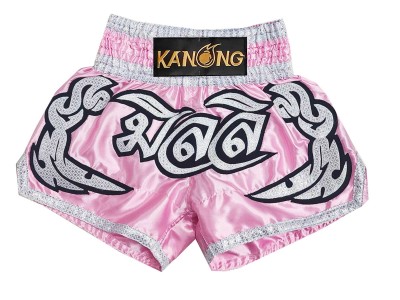 Pantaloncini Muay Thai personalizzati : KNSCUST-1294-Rosa