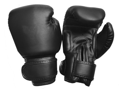 Guantoni da Thai boxe per Bambino Kanong : Nero Classico