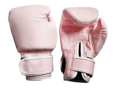 Guantoni da Thai boxe per Bambino Kanong : Rosa Classico