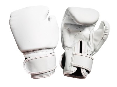Guantoni da Thai boxe per Bambino Kanong : Bianco Classico