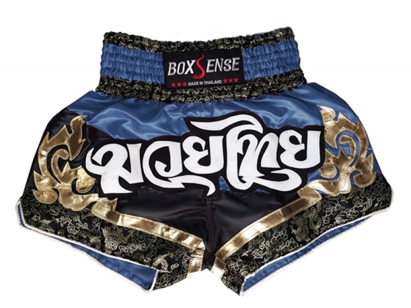 Pantaloncini de Muay Thai BOXSENSE : BXS-086-Marina