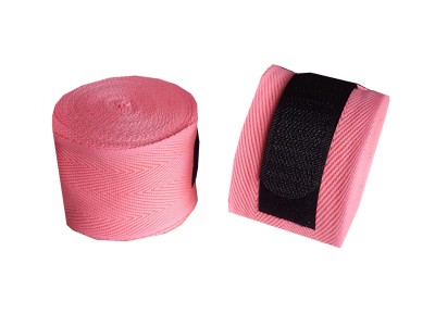 Fasce Kickboxing Kanong (Elastiche) per Bambino : Rosa