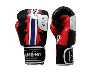 Guantoni Muay Thai Kanong : Elefante/Nero