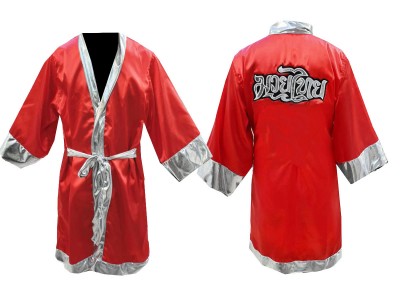 Vestaglia da Boxe Muay Thai KANONG : KNFIR-125-Rosso