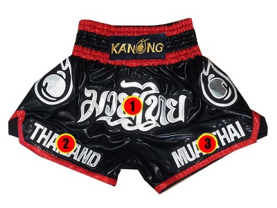 Pantaloncini da boxe Muay Thai Kick boxing personalizzati