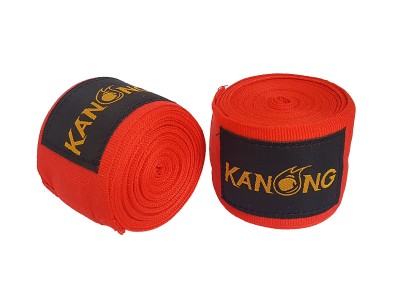 Fasce Muay Thai Boxe Kanong : Rosso