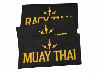 Piccola toppa ricamata con logo personalizzato per accessorio