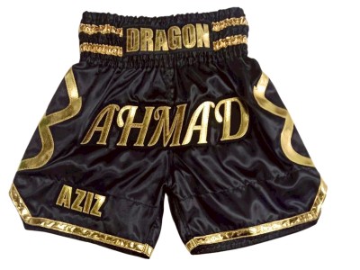 Pantaloncini da boxe personalizzati con il nome : KNBXCUST-2061