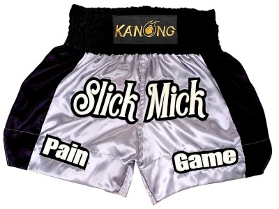 Pantaloncini da Muay Thai personalizzati con nome : KNSCUST-1322