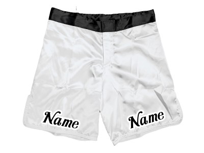 Pantaloncini MMA personalizzati : bianchi
