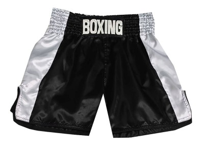 Pantaloncini da boxe personalizzati : KNBSH-040 Nero