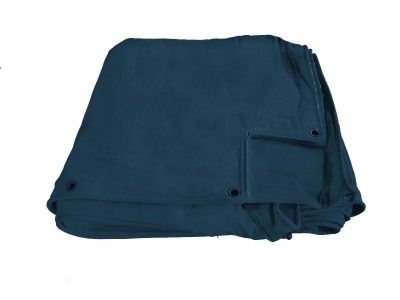 Personalizzare  Tela superiore blu marino per ring da boxe agonistica misura 7.6x7.6 m