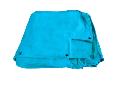 Personalizzare Tela superiore azzurro cielo per ring da boxe agonistica misura 7.6x7.6 m