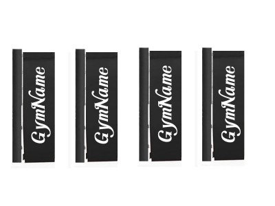 Fasce angolari per tenditore da Muay Thai Ring (set di 4) personalizzati : Nero