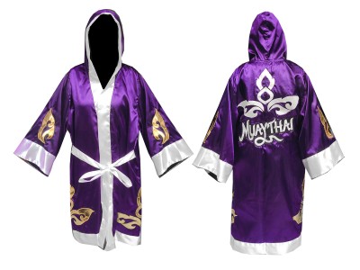 Vestaglia da Boxe Muay Thai Kanong : KNFIR-143-Viola