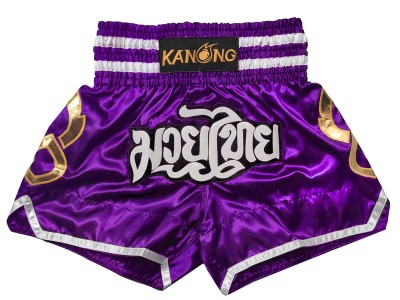 Pantaloncini Thai Boxe Kanong : KNS-143-Porpora
