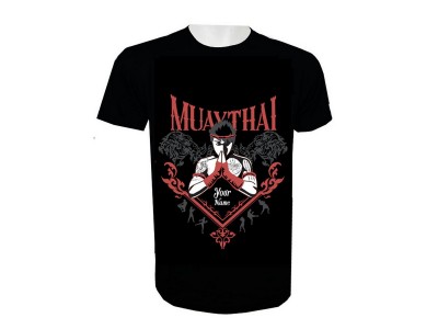 Aggiungi nome Maglietta Muay Thai Kick Boxing : KNTSHCUST-001