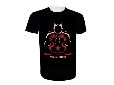 Aggiungi nome Maglietta Muay Thai Kick Boxing : KNTSHCUST-002