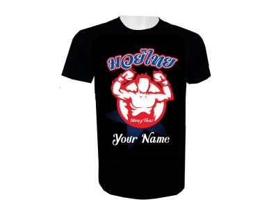 Aggiungi nome Maglietta Muay Thai Kick Boxing : KNTSHCUST-003