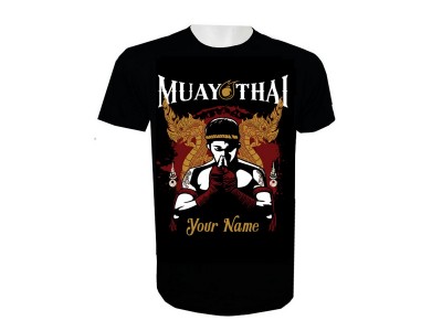 Aggiungi nome Maglietta Muay Thai Kick Boxing : KNTSHCUST-011