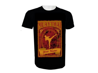 Aggiungi nome Maglietta Muay Thai Kick Boxing : KNTSHCUST-013