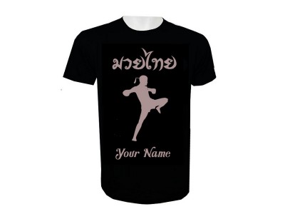 Aggiungi nome Maglietta Muay Thai Kick Boxing : KNTSHCUST-015