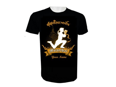 Aggiungi nome Maglietta Muay Thai Kick Boxing : KNTSHCUST-017