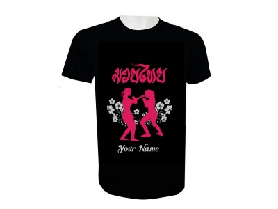 Aggiungi nome Maglietta Muay Thai Kick Boxing : KNTSHCUSTWO-001