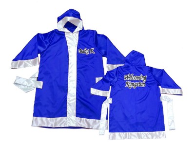 Vestaglia da Thai Boxe Kanong  : KNFIRCUST-002-Blu