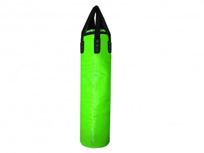 Sacco da boxe in microfibra personalizzato (non riempito): Verde lime 180 cm.