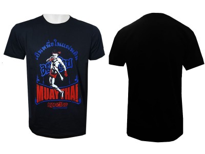 Muay Thai T-shirts magliette Kanong : KNTSH-004-Nero