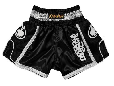 Pantaloncini Muay Thai KANONG : KNSRTO-208-Nero