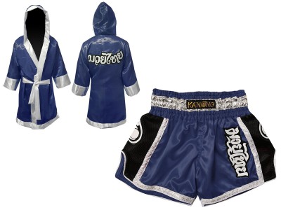 Vestaglia da Boxe Muay Thai e Pantaloncini Thai Boxe : Model 208-Marina