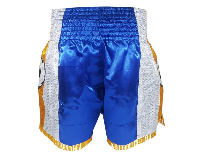Pantaloncini Muay Thai DUO GEAR Lite Blu - Bambini E Adulti (taglie XS-XL)