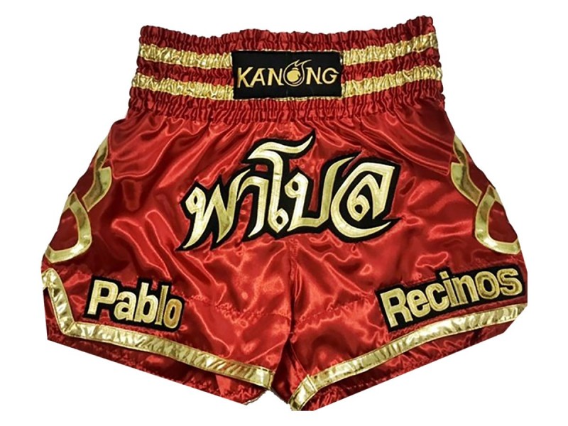 Pantaloncini da boxe personalizzati : KNBXCUST-2002