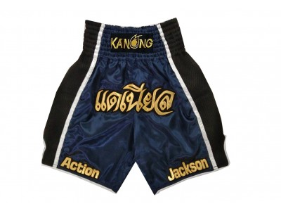 Pantaloncini boxe personalizzati : KNBXCUST-2028 Marina